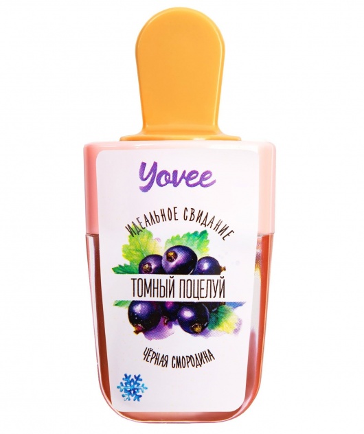 Охлаждающий бальзам для губ «Томный поцелуй» с ароматом черной смородины - 5 мл. - ToyFa - купить с доставкой в Коврове