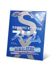 Презерватив Sagami Xtreme FEEL FIT 3D - 1 шт. - Sagami - купить с доставкой в Коврове