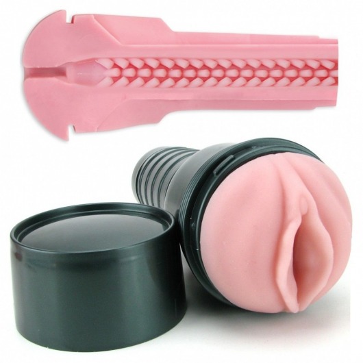 Мастурбатор-вагина Fleshlight - Vibro Pink Lady Touch с вибрацией - Fleshlight - в Коврове купить с доставкой