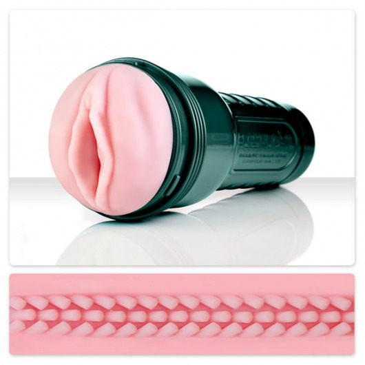 Мастурбатор-вагина Fleshlight - Vibro Pink Lady Touch с вибрацией - Fleshlight - в Коврове купить с доставкой