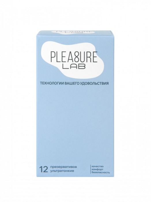 Ультратонкие презервативы Pleasure Lab - 12 шт. - Pleasure Lab - купить с доставкой в Коврове