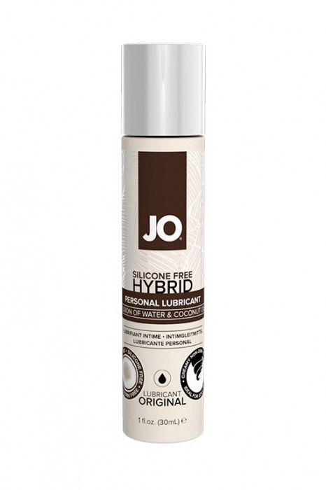 Водно-масляный лубрикант JO Silicon free Hybrid Lubricant ORIGINAL- 30 мл. - System JO - купить с доставкой в Коврове