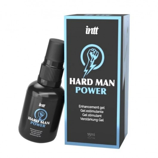 Стимулирующий гель для мужчин Hard Man Power - 15 мл. - INTT - купить с доставкой в Коврове