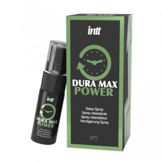 Пролонгирующий спрей Dura Max - 12 мл. - INTT - купить с доставкой в Коврове