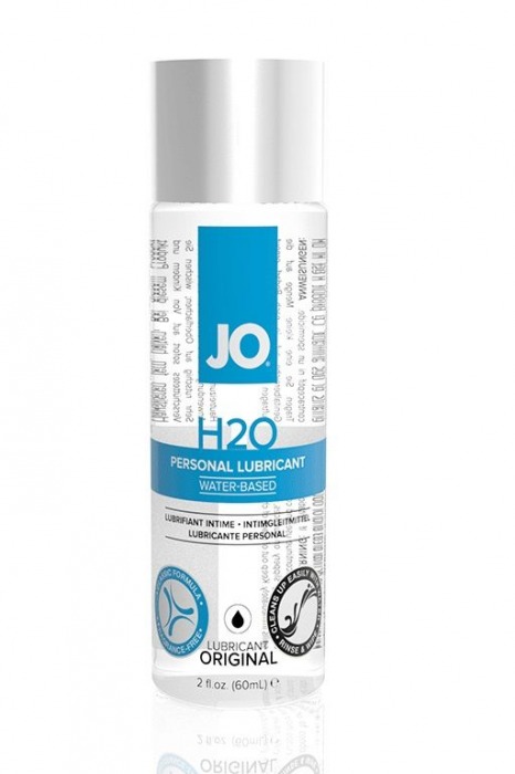 Нейтральный лубрикант на водной основе JO Personal Lubricant H2O - 60 мл. - System JO - купить с доставкой в Коврове