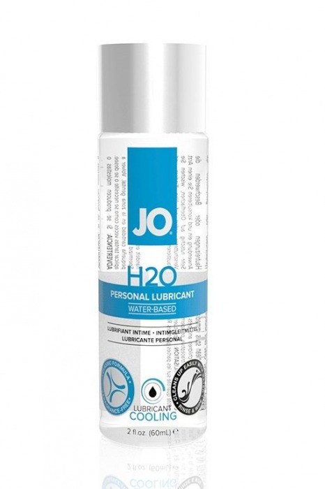 Охлаждающий лубрикант на водной основе JO Personal Lubricant H2O COOLING - 60 мл. - System JO - купить с доставкой в Коврове