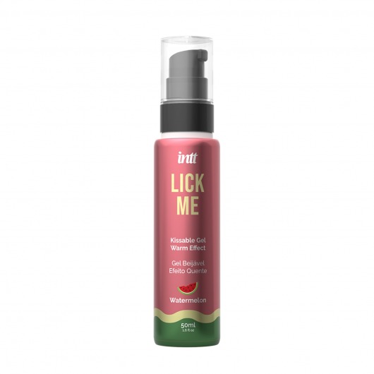 Гель Lick Me с согревающим эффектом и ароматом арбуза - 50 мл. - INTT - купить с доставкой в Коврове