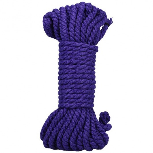 Фиолетовая верёвка для связывания и фиксации Bind Tie - 9,14 м. - Doc Johnson - купить с доставкой в Коврове