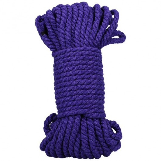Фиолетовая верёвка для связывания и фиксации Bind Tie - 15,24 м. - Doc Johnson - купить с доставкой в Коврове