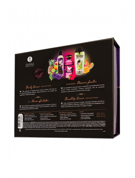 Подарочный набор Fruity Kisses из 3 предметов - Shunga - купить с доставкой в Коврове