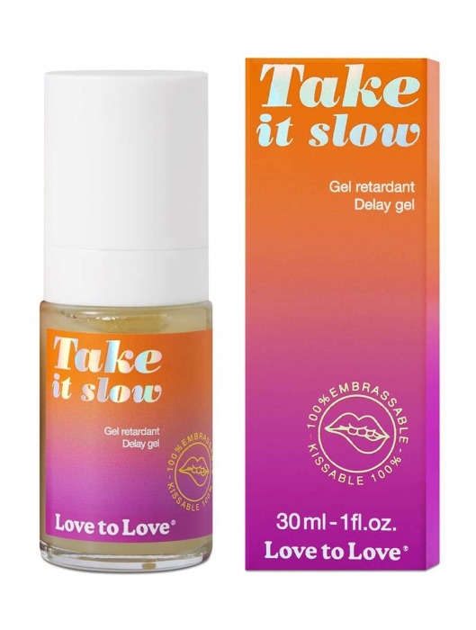 Пролонгирующий гель для мужчин Take It Slow - 30 мл. - Love to Love - купить с доставкой в Коврове