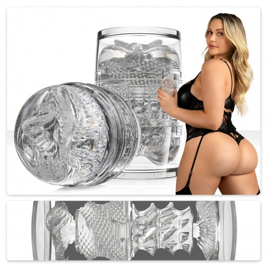Прозрачный двусторонний мастурбатор Fleshlight Quickshot Mia Malkova - Fleshlight - в Коврове купить с доставкой