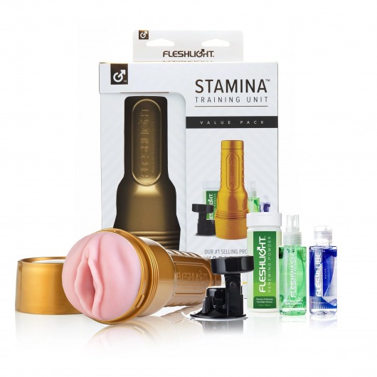 Набор для мастурбации Fleshlight Stamina Training Unit - Fleshlight - в Коврове купить с доставкой