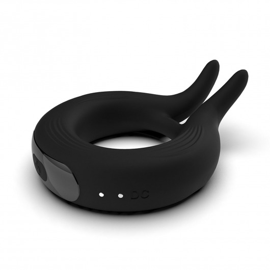 Черное эрекционное кольцо Marry Me Rechargeable Vibrating Cockring - Adrien Lastic - в Коврове купить с доставкой
