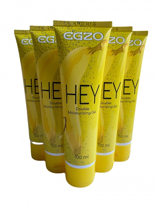 Набор из 5 анальных лубрикантов на водной основе Egzo Hey (по 100 мл.) - EGZO - купить с доставкой в Коврове