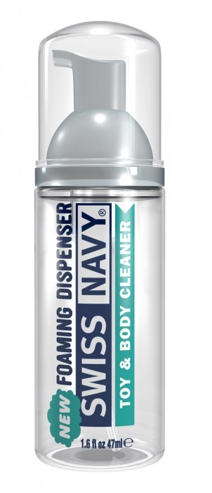 Очищающая пенка для игрушек и тела Toy   Body Cleaner Foamer - 47 мл. - Swiss navy - купить с доставкой в Коврове