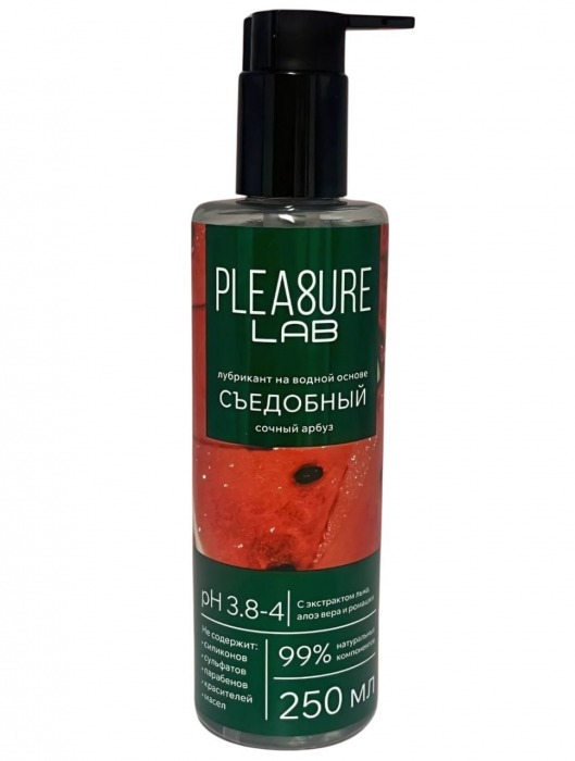 Лубрикант на водной основе Pleasure Lab с ароматом арбуза - 250 мл. - Pleasure Lab - купить с доставкой в Коврове