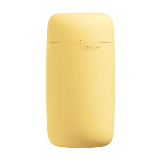 Желтый мастурбатор Tenga Puffy - Tenga - в Коврове купить с доставкой