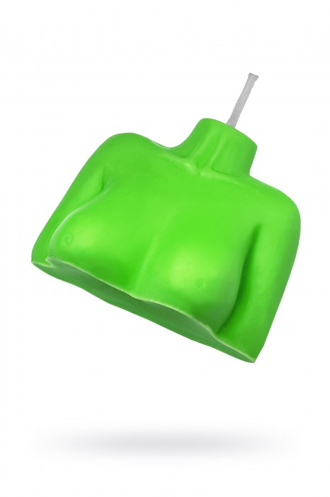 Зеленая сувенирная свеча «Женский силуэт» - Pecado - купить с доставкой в Коврове