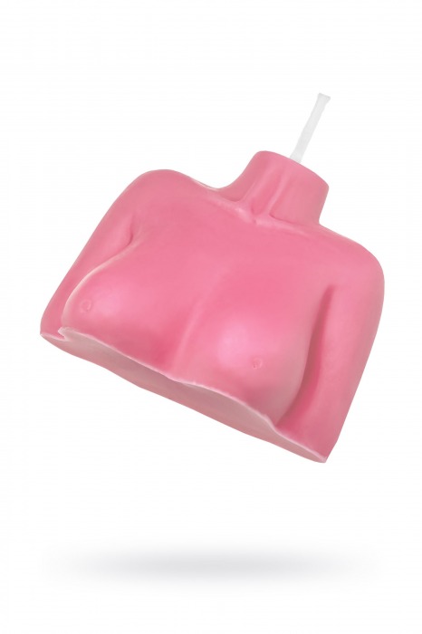 Розовая сувенирная свеча «Женский силуэт» - Pecado - купить с доставкой в Коврове