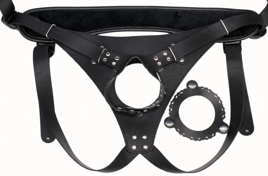 Пояс Hard Brutal для больших насадок - LOVETOY (А-Полимер) - купить с доставкой в Коврове