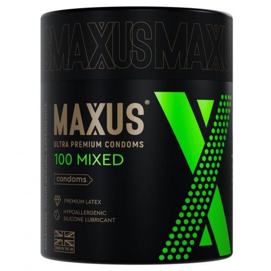 Презервативы MAXUS Mixed - 100 шт. - Maxus - купить с доставкой в Коврове