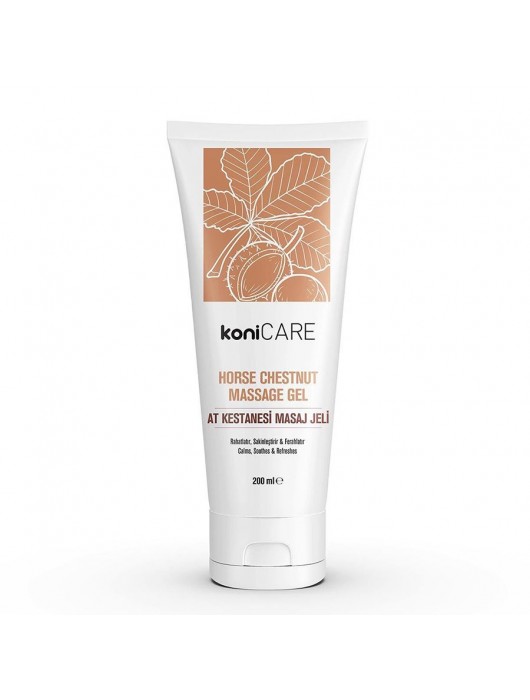 Расслабляющий массажный гель Konicare Horse Chestnut Massage Gel - 200 мл. - KoniCARE - купить с доставкой в Коврове