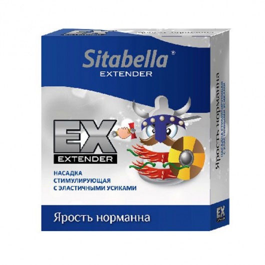 Стимулирующая насадка Sitabella Extender  Ярость норманна - Sitabella - купить с доставкой в Коврове