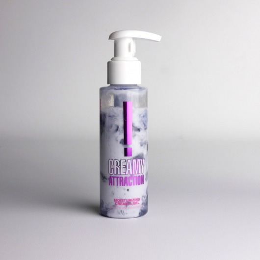Увлажняющий крем-гель для тела с ароматом ежевики Creamy Attraction Blackberry - 100 мл. - INTT - купить с доставкой в Коврове