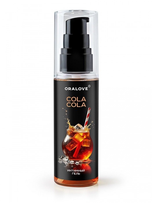 Съедобная смазка на водной основе с ароматом колы - 60 гр. - Биоритм - купить с доставкой в Коврове