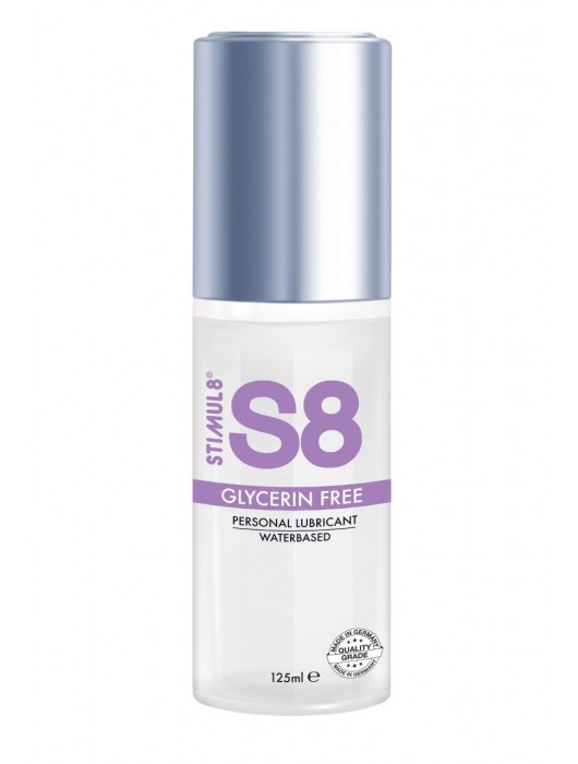 Лубрикант на водной основе S8 Glycerin Free без глицерина - 125 мл. - Stimul8 - купить с доставкой в Коврове