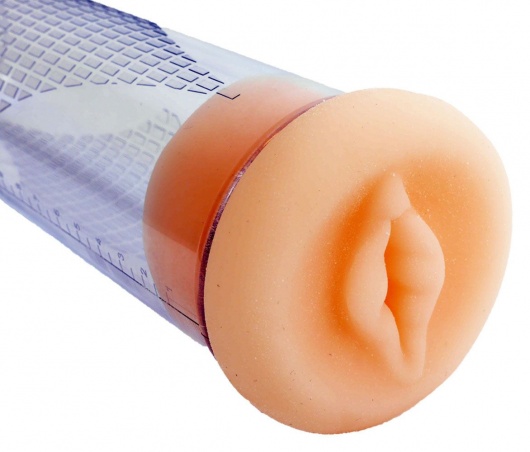 Телесный уплотнитель для вакуумной помпы в виде вагины - Boys of Toys - в Коврове купить с доставкой