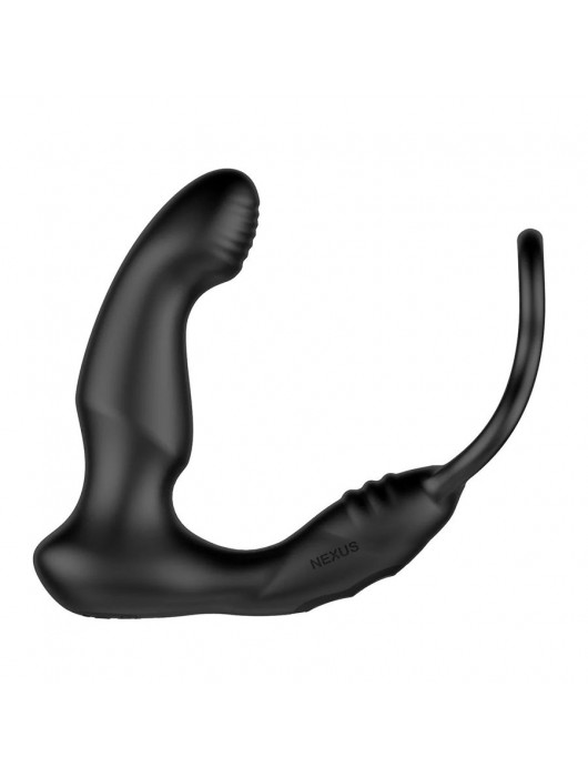 Черный двухмоторный массажер простаты Nexus Simul8 Wave Edition - Nexus Range - в Коврове купить с доставкой