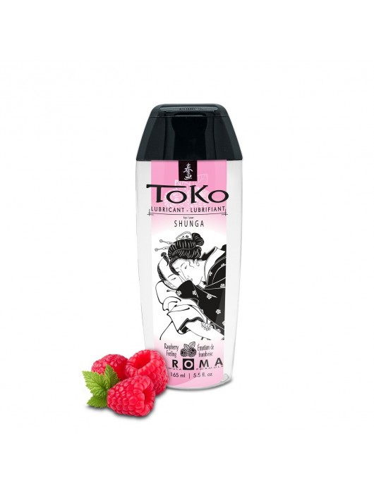 Интимная смазка TOKO Aroma Raspberry Feeling с ароматом малины - 165 мл. - Shunga - купить с доставкой в Коврове