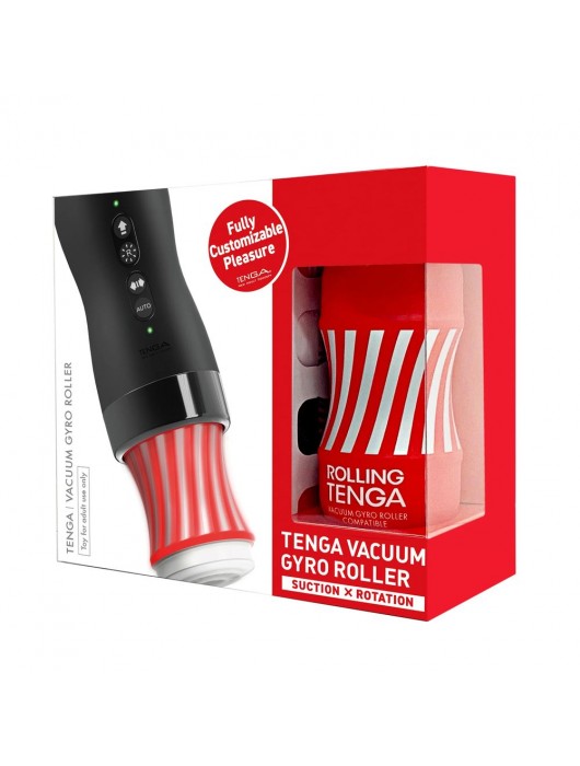 Набор Tenga Vacuum Gyro Roller 3s: мастурбатор и устройство для вращения и создания вакуума - Tenga - в Коврове купить с доставкой
