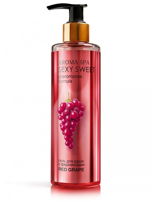 Гель для душа с феромонами и ароматом винограда Red Grape - 200 мл. -  - Магазин феромонов в Коврове