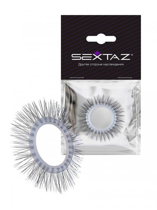 Круглое эрекционное кольцо с «ресничками» - Sextaz - в Коврове купить с доставкой