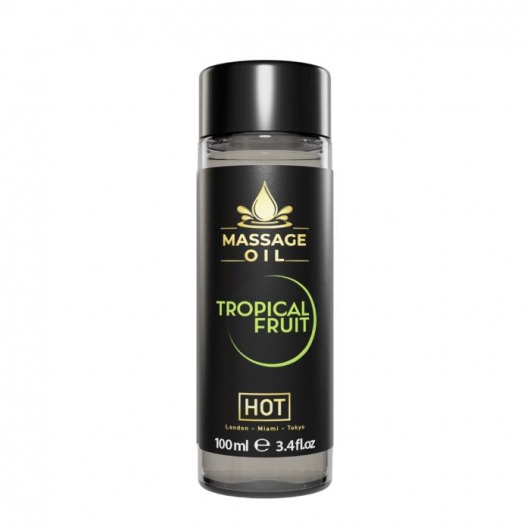 Массажное масло c ароматом тропических фруктов Massage Oil - 100 мл. - HOT - купить с доставкой в Коврове