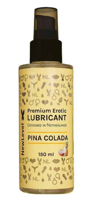 Ароматизированный лубрикант на водной основе NewLevel Pina Colada - 150 мл. - NewLevel - купить с доставкой в Коврове