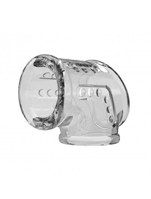 Прозрачная насадка на пенис и мошонку - Baile - в Коврове купить с доставкой