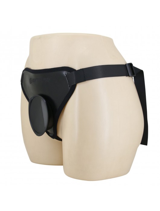 Черные трусики харнесс с платформой Caludio I - Baile - купить с доставкой в Коврове