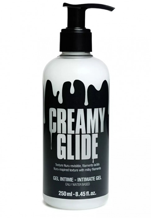 Лубрикант на водной основе Creamy Glide с консистенцией спермы - 250 мл. - Strap-on-me - купить с доставкой в Коврове