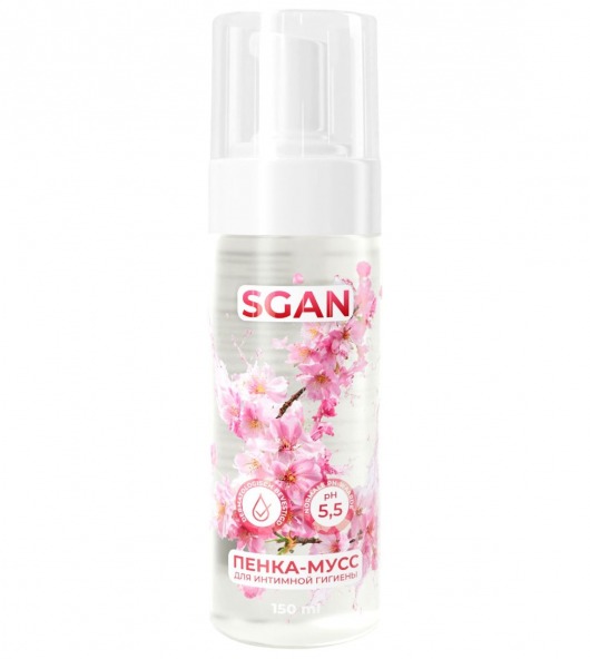 Пенка-мусс для интимной гигиены SGAN с пребиотиками - 150 мл. - SGAN - купить с доставкой в Коврове