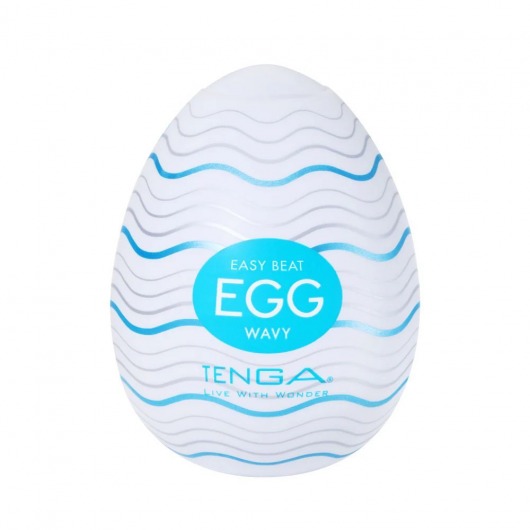 Мастурбатор-яйцо Tenga Egg Wavy - Tenga - в Коврове купить с доставкой