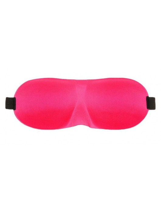 Розовая глухая маска на резинке - Sitabella - купить с доставкой в Коврове