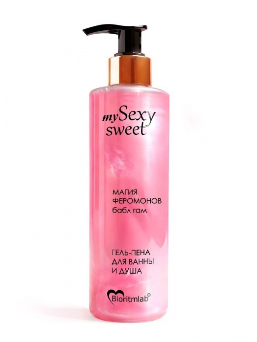 Гель-пена для ванны и душа Sexy Sweet с феромонами и ароматом бабл-гам - 200 мл. -  - Магазин феромонов в Коврове