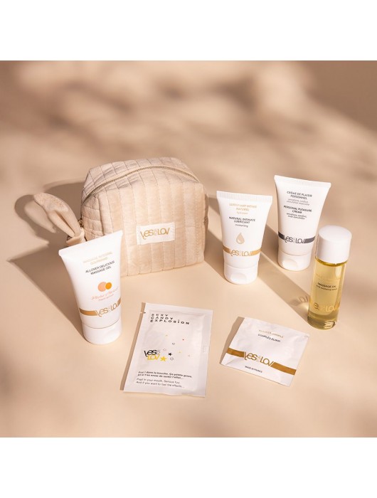 Набор YESforLOV La Trousse Enchantée в бежевой косметичке - YESforLOV - купить с доставкой в Коврове