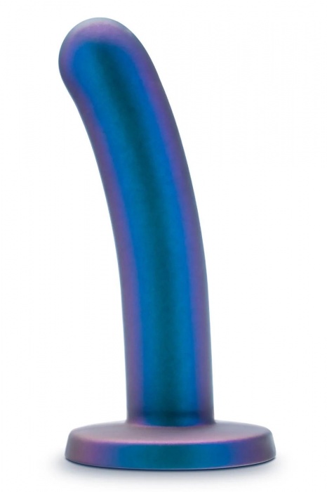 Синяя насадка с гладкой поверхностью Surrender 5.75 Inch Intermediate Pegging Dildo - 14,6 см. - Blush Novelties - купить с доставкой в Коврове
