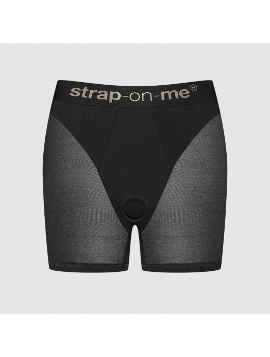 Трусики-шорты для фиксации насадок Strap-on-me Harness Lingerie Halo - size S - Strap-on-me - купить с доставкой в Коврове