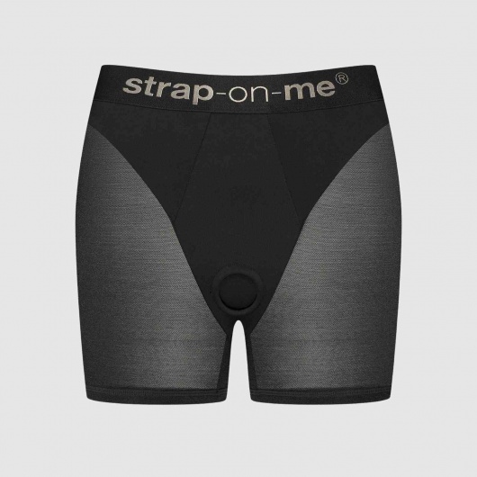 Трусики-шорты для фиксации насадок Strap-on-me Harness Lingerie Halo - size M - Strap-on-me - купить с доставкой в Коврове